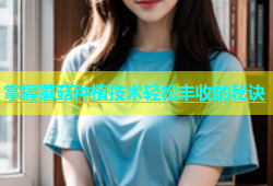 掌握蘑菇种植技术轻松丰收的秘诀