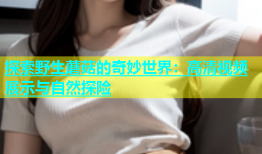 探索野生蘑菇的奇妙世界：高清视频展示与自然探险