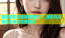 妈妈的职业蘑菇视频927：探索育儿智慧与家居管理技巧