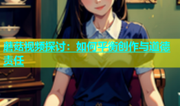 蘑菇视频探讨：如何平衡创作与道德责任
