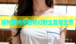 探秘森林中的奇幻野生蘑菇世界