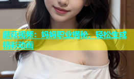蘑菇视频：妈妈职业揭秘，轻松生成精彩动画