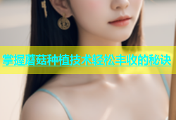 掌握蘑菇种植技术轻松丰收的秘诀