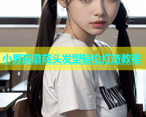 小男孩蘑菇头发型轻松打造教程