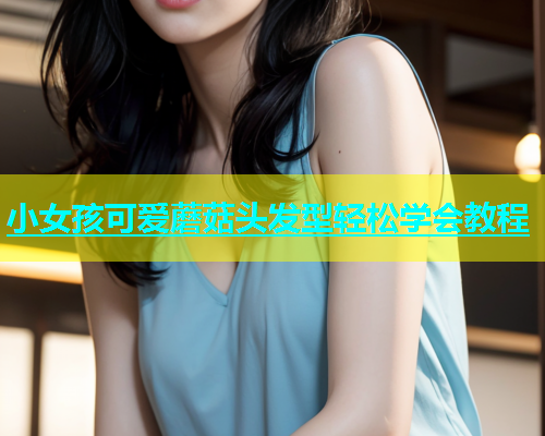 小女孩可爱蘑菇头发型轻松学会教程