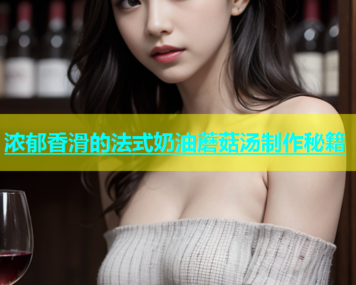 浓郁香滑的法式奶油蘑菇汤制作秘籍